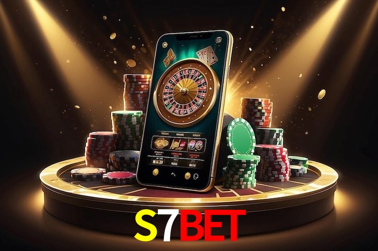 Imagem promocional da S7BET mostrando a plataforma e suas vantagens